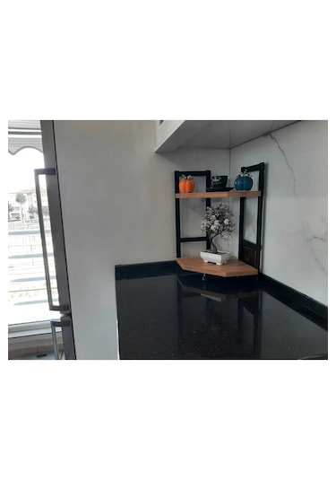 Tezgah Üstü Köşe Raf İkili Atlantik Çam