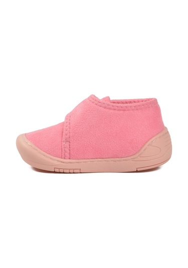 Ayakmod Pembe Süet Cırtlı Bebek Panduf Ba&ba 058989 B Pembe