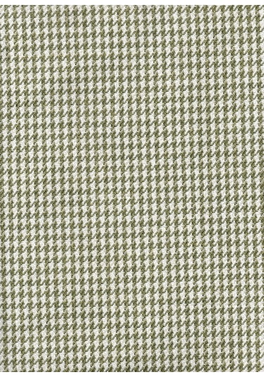 Enesar Home Keten Kaz Ayağı Döşemelik Kumaş Premium Dokuma Yeşil 100 x 140 cm