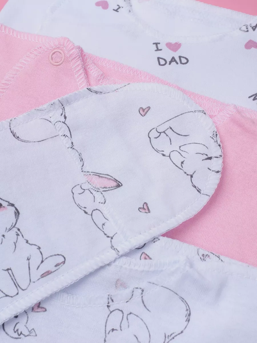 Vegran Hastanede Kullanılmak İçin Düğmeli Yenidoğan Göğüs Koruyucu 70905252 Pembe