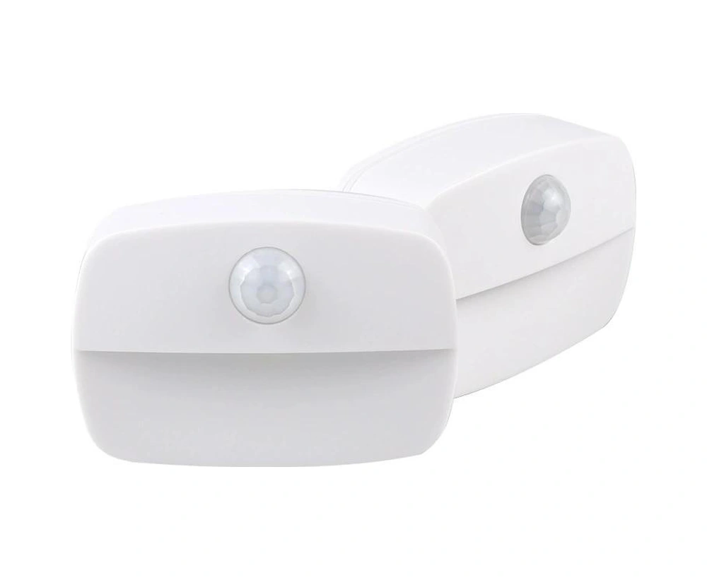 Youtek Led Pır Vücut Algılama Akıllı Gece Lambası - Merdiven, Dolap, Çekmece İçin Isı Beyazı 4 Adet - Pil Dahil Değil Beyaz