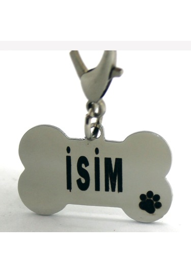 Caramelos Çelik Metal Köpek Künyesi