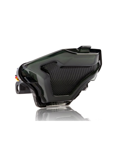 Yifomall Yamaha Yzf R3 R25 Mt07 İçin Led Arka Stop Lambası - Dumanlı Gri, Ipx66 Su Geçirmez