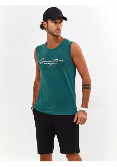 Coffa Baskılı Spor Atleti İç Çamaşırı 90569594 Turkuaz