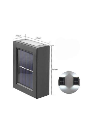 Bahçe Aydınlatması Solar Güneş Enerjili Dekoratik Led Işıklı Lamba Çok Renkli