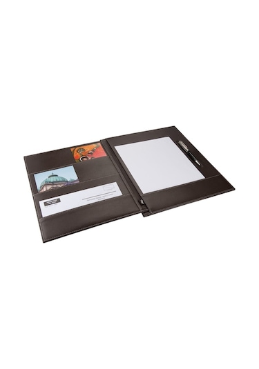 İmza Sümeni Masa Üstü 30x36,5 Cm - Kahve