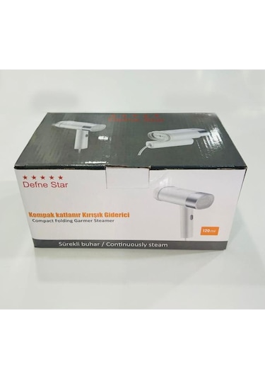 Katlanabilir Portatif Kırışık  Buharlı Seyahat Ütü Rc-6116