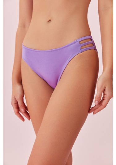 Suwen Üç Şeritli Bikini Alt Sb24670065