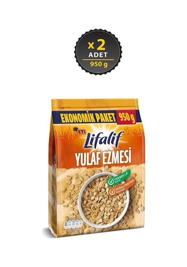 Lifalif Yulaf Ezmesi 2 x 950 G