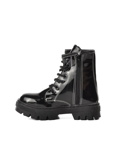 Aspor Siyah Rugan Çocuk Bot Çok Renkli