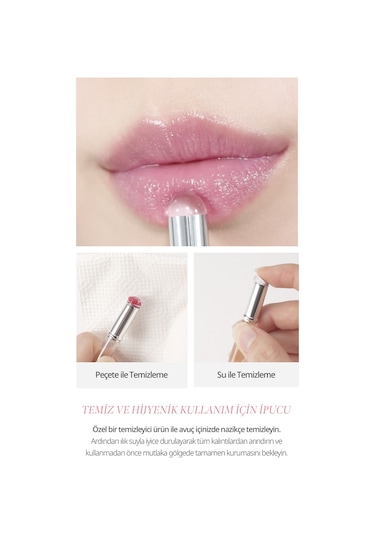 Silikon Uçlu Ruj Fırçası Clıo Baby Taptap Lip Brush