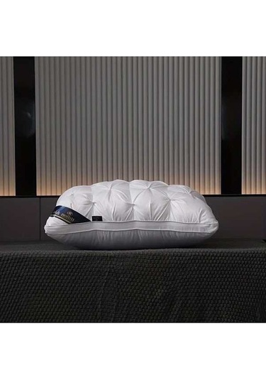 Trendooze 2025 Kalın Yastık 19x29 İnç Yatak Kalitesi Yumuşak Polyester Ev Ve Kamp Seviyesi Yastık