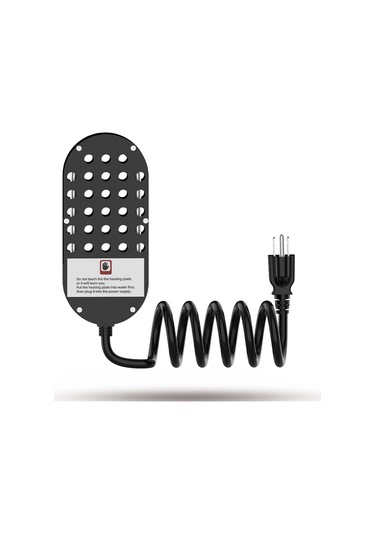 Teltree 250w Kışlık Dış Mekan Otomatik Sabit Sıcaklıklı Kuyruk Suyu Isıtıcı - Buz Çözücü, 1.5 Metre Kablolu, Amerika Standartı