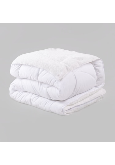 Cotton Box Çift Taraflı Peluş Sherpa Tek Kişilik Yorgan (155x215)