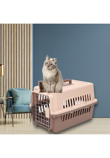 Homyl Sert Taraflı Seyahat Taşıyıcı Kahverengi-beden-s