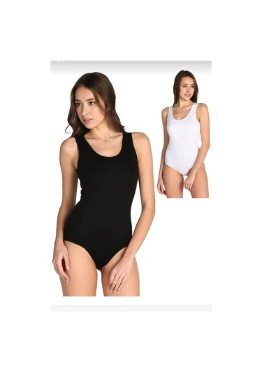 Seher Yıldızı 0071 Bayan Kalın Askılı Çıtçıtlı Body 6 Adet Çok Renkli