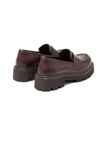 Marrone Sneaker Günlük Kadın 25k11516 Vergelio Skin Marrone