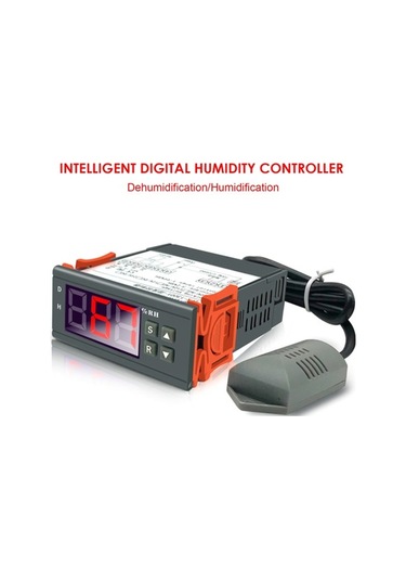 Ulzyvf Zfx-13001 Dijital Nem Kontrol Cihazı Akıllı Nem Anahtarı Nem Alma/nemlendirme Modu