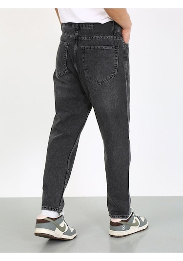 Boyfriend Şimşek Desenli Füme Jean-füme - 32 Füme