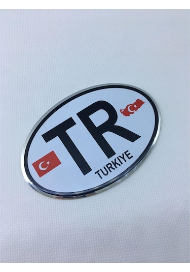 Protec Bagaj Kapağı Ülke Arması Aluminyum 125x85 Mm Türkiye