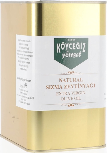 Köyceğiz Yöresel Naturel Sızma Zeytinyağı Teneke 3 L