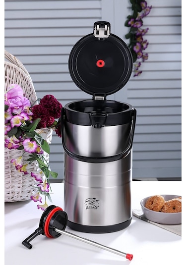 3,5 Litre Çift Katmanlı Çelik Termos Ckr2008