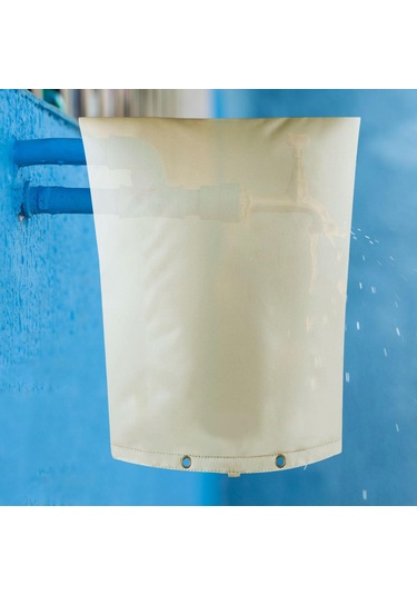 Suntek Geri Akış Önleyici Boru Yalıtım Örtüsü Açık Bej