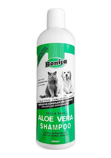 Bonisa Kedi Ve Köpek Şampuanı 400 Ml Aloevera Kokulu