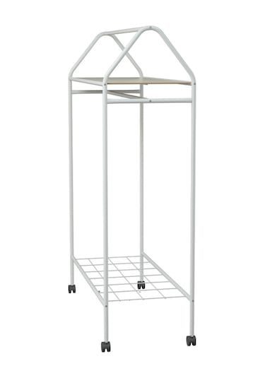Metallica Concept Tekerlekli Home Hanger Askılık Ayaklı Askılık Beyaz