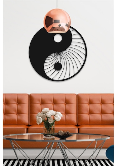 Yin Yang - Metal Tablo