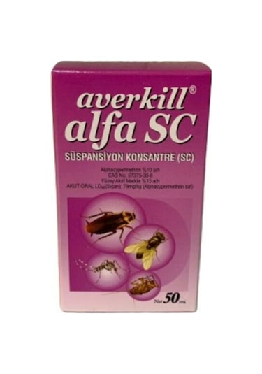 Averkill Alfa SC Süspansiyon Konsantre Genel Haşere 50 ML