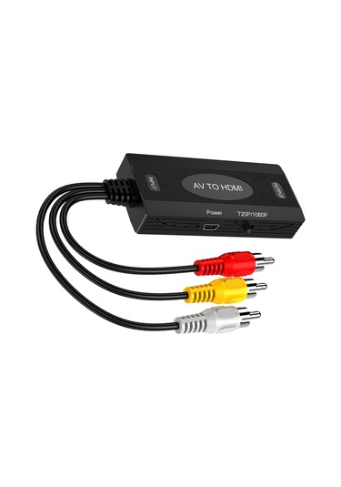 Suntek Rca'dan / Rca'ya Dönüştürücü Kablo Tv Pc Av'ye