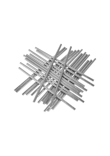 Shineyee Gümüş Renkli 100'lü Paket, Yiyecek Dereceli, Çevre Dost, Dayanıklı, Ev Ve Partiler İçin烫金 Kağıt Pipetler