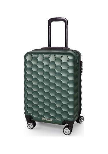 Polo&sky Petek Model Haki Renk Kabin Boy Valiz Haki