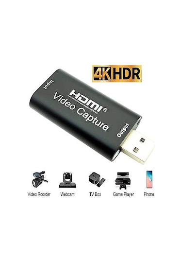 4K HDMI USB Video Capture Card Video Paylaşım Kartı