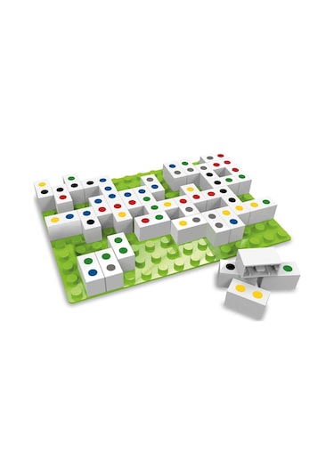 Hubelino Mind Game Gökkuşağı Domino Taşları Kutu Oyunu 71 Parça