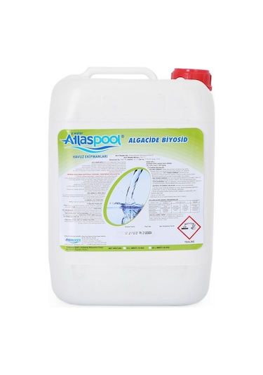 Sıvı Yosun Önleyici - Öldürücü Havuz Kimyasal 10 Kg - Liquid - Al