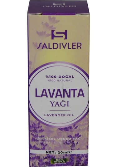 Saldivler Doğal Lavanta Yağı 20 ML