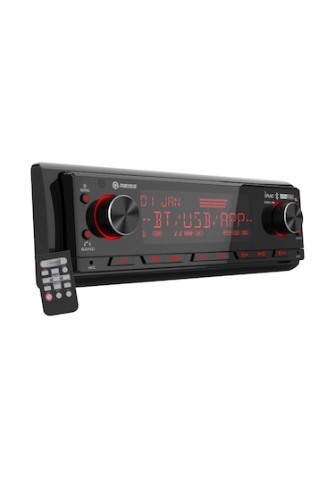 Reıss Audı Rs-mx85dsp Oto Teyp Dsp 4x50 Watt Bluetooth Mobil Aplikasyon Usb Sd Fm Aux