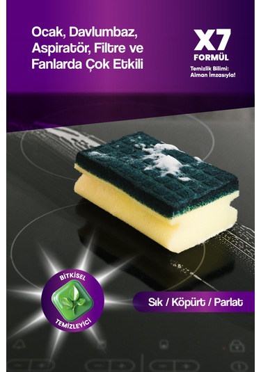 Ultra Güçlü Mutfak Yüzey Temizleyici Ve Yağ Sökücü Sprey Büyük B