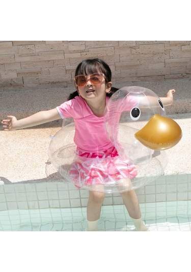 Ganzhoushop Renkli Kız Ve Erkek Çocuk Bebek Yüzme Halkası Suntek Yp Çok Renkli