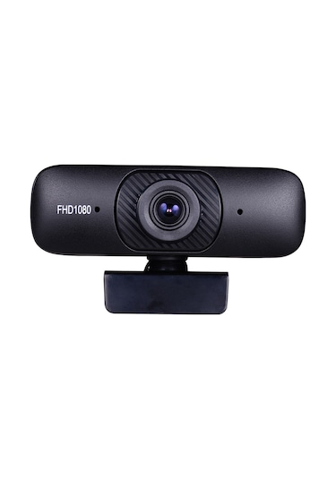 Yuntech01 Aibecy C60 1080p Otomatik Odaklı Usb Web Kamerası - Mikrofonlu, Sürücü Olmadan, Hızlı Kurulum, Siyah - Canlı Yayın, Ders, Konferans İçin