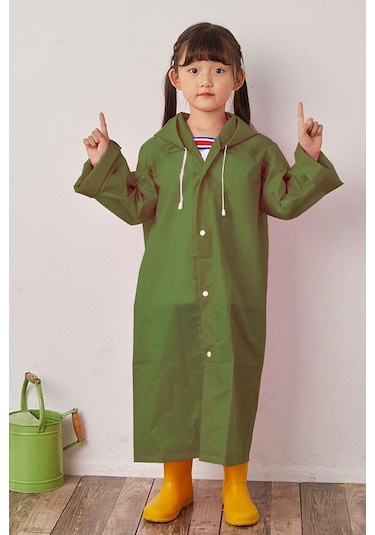 Marlux Haki Çocuk Yağmurluk Marcygm010 Haki