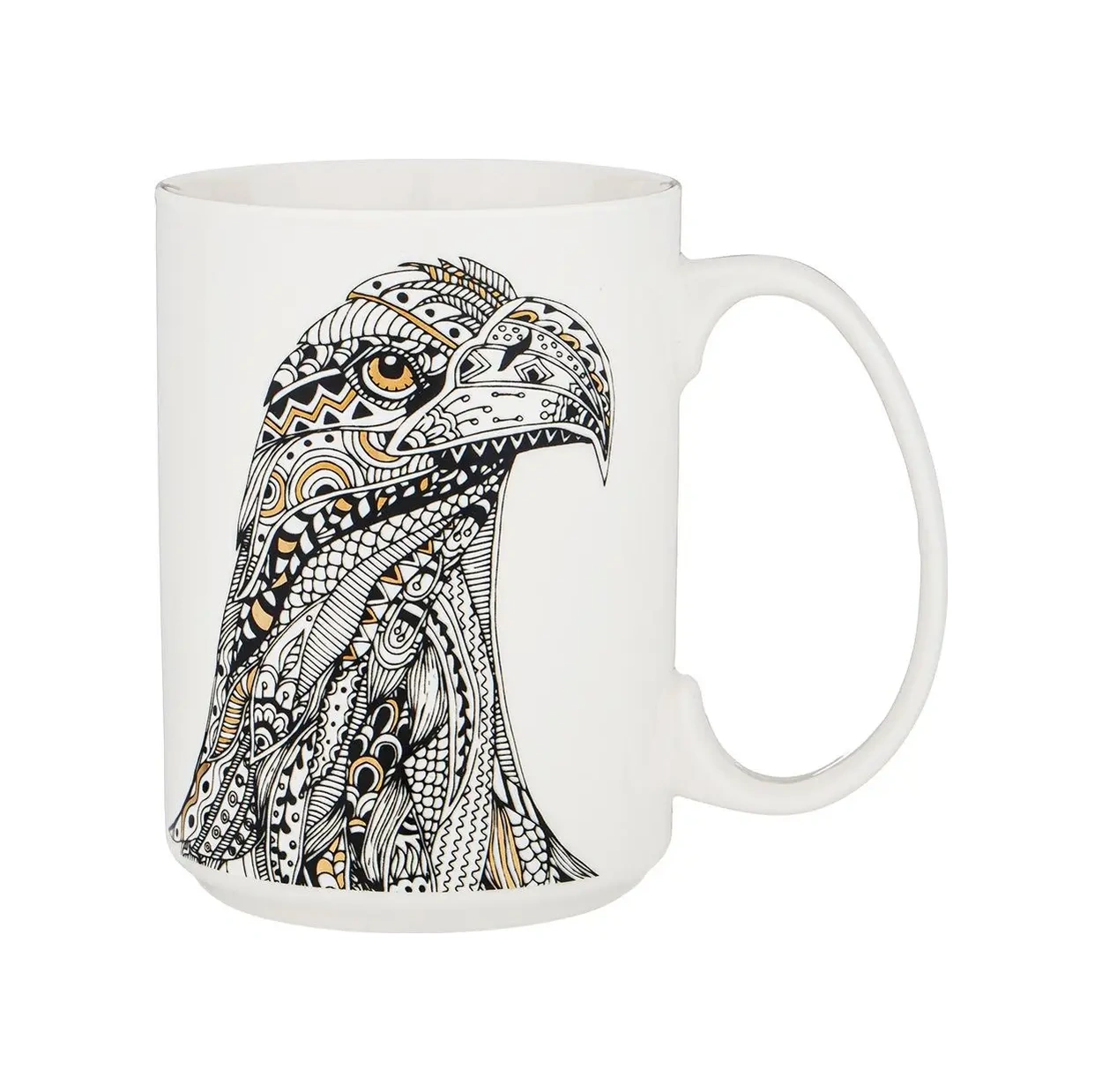 Lefard Çay Ve Kahve İçin Porselen Bardak 500 Ml 164707813 Siyah