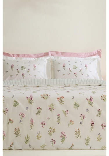 Karaca Home Le Mans %100 Pamuk Çift Kişilik Nevresim Takımı Pembe Pembe