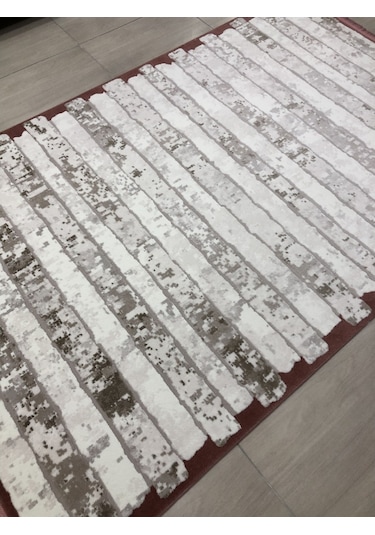 Dinarsu Halı Tarz 150X233 Ta003-065 Krem Pembe Vizon 4 M2 Halı !