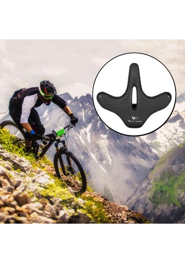 Suntek Mtb Bisiklet Minderi Dolgulu Ekstra Geniş Yol Siyah-1 Siyah