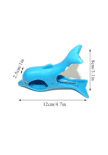 Terlik-1 Pc Sevimli Hayvan Plaj Havlusu Klip Rüzgar Geçirmez Klip Elbise Askısı Yorgan Klipsi Plaj Terlik Sabitleme Klip Yaratıcı Çamaşır Askısı