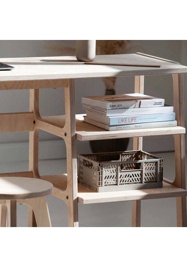 Woodesk Cadenza Ahşap Çalşma Masası, Natural Renk Cpt4634-180