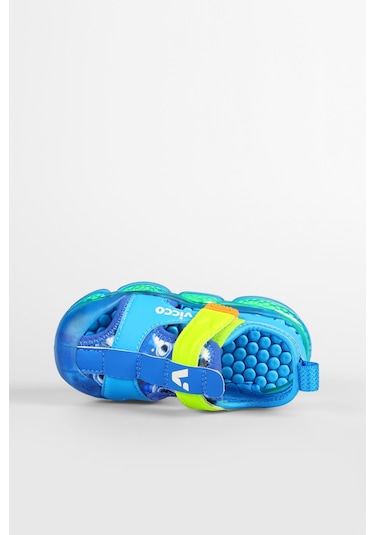Vicco Live Işıklı Erkek Bebek Sandalet Saks Mavi